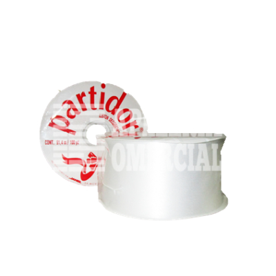 MERCERIA LISTON CELOSA PARTIDOR #22 ROLLO BLANCO